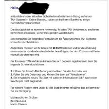 We would like to show you a description here but the site won't allow us. Ing Diba Konto Email Bekommen Fake E Mail Bankkonto