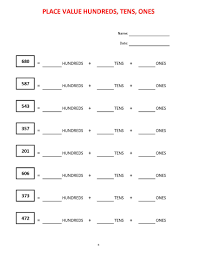 Place Value Worksheets 32 Worksheets Pdf Year 1 2 3 Etsy In 2020 Place Value Worksheets Place Values Tens And Ones Worksheets