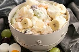 Just like the famous pinoy. Holiday Fruit Salad With Marshmallows That Skinny Chick Can Bake