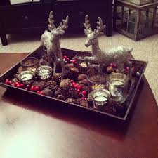 Pin By Andreea Torok On Home Sweet Home Christmas Coffee Table Decor Holiday Coffee Table Decor Christmas Tray