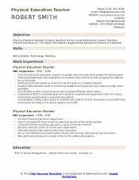 9 resume format for teachers pdf. Physical Education Teacher Resume Samples Qwikresume