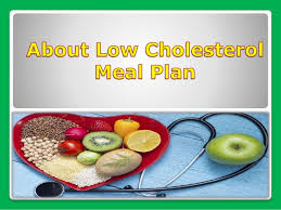 If you need to lower your cholesterol—or even if you're just trying to eat healthier—you don't have to give up flavor. About Low Cholesterol Meal Plan