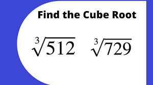 Hasil perkalian tersebut akan mengurangi bilangan yang diturunkan pada langkah 4. Find The Cube Root Of 1728 729 And 512 Without A Calculator Youtube