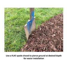 Visit us today for the widest range of garden bed edging products. Valley View Industries 7 In X 7 In X 7 In Black Interlocking Plastic Landscape Edging 10 Ft Vpi 10 The Home Depot