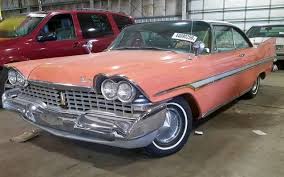Image result for Sunset Beige 1958 Plymouth
