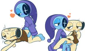 dandys world, astro (dandys world), shelly (dandys world), blush, mf -  R-34.XYZ