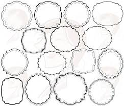 Oval Rug Clipart Black And White Frames Digital Download Featuring 15 Round And Oval Frame Etsy In 2020 Clip Art Borders Clip Art Frame Clipart