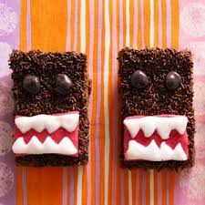 Brownies Domo Kun Le Monstre Gentil Gateau Halloween Facile Monstre Brownies