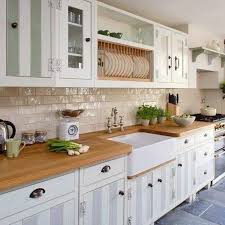 Butcher Block Countertops With White Cabinets And Slate Flooring Jpg 847 847 Galley Kitchen Design Small Galley Kitchens Kitchen Remodel Small
