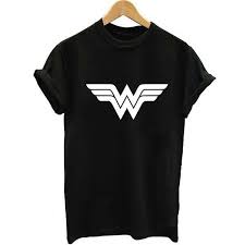 Here on fanjackets, we're presenting something that all superhero fans will love. Wonder Woman Logo T Shirt Female Womens Superhero Shirt Superhero Universe Womens Shirts T Shirts For Women Harajuku Women