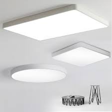 Led Ceiling Light Ultra Thin Dimmable Flush Mount Kitchen Lamp Home Fixture Us Ebay Ceiling Lights Led Ceiling Lights Flush Mount Kitchen Lighting