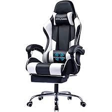 This racing gaming chair reclines for relaxation after long hours. Amazon Com Respawn 110 Racing Style Gaming Chair Reclining Ergonomic Chair With Footrest In Blue Rsp 110 Blu Furniture Decor