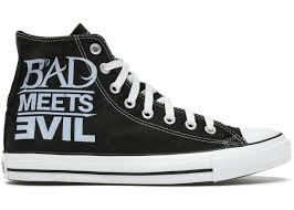 Of bad and evil still live in that tavern and on a quiet night you can still hear the footsteps of slim shady and royce da 5'9. Converse Chuck Taylor All Star Hi Bad Meets Evil 9a 1106 M88