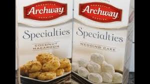 6 ounce (pack of 1) bring the holiday tradition of festive bells and stars cookies to your home this season. Archway Specialties Coconut Macaroon Wedding Cake Cookies Review Youtube