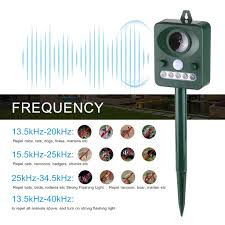 Pest control devices are not known to cause any problems for people with pacemakers. Solar Ultrasonic Pest Repeller Outdoor Animal Repeller With Ultrasonic Sound Motion Sensor And Buy From 40 On Joom E Commerce Platform