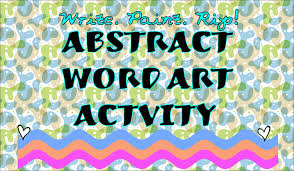 Go to monkeylearn's word art generator, then paste your text or upload a text file. Abstract Word Art Activity That Kids Will Love All In One Activity