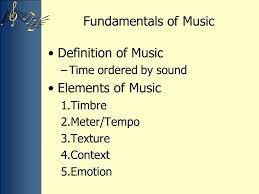 Elements of rhythm and their meanings? Introduction To Music Ppt Video Online Download