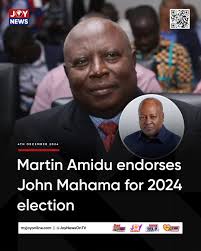Martin Amidu writes! "John Dramani Mahama is not a saint, but he is  nobody's poodle. He has the experience as a former President to audit the  mess the Nana Akufo-Addo/ Bawumia government