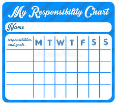 Responsibility Chart Stock Illustration Illustration Of