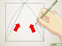 Sketch a pyramid in p. How To Draw Pyramids 7 Steps With Pictures Wikihow