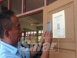 Kemudian, layar akan menampilkan kode qr yang baru saja kita buat. Qr Code Ke Arah Sekolah Digital