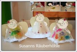 Engel Basteln Aus Filtertuten Weihnachten Basteln Engel Engel Basteln Mit Kindern Basteln