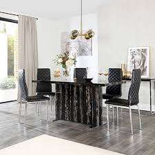When choosing your dining room furniture, it is crucial to consider the size and shape of your dining room. Black Dining Sets Dining Room Furniture Furniture And Choice
