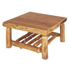 Rated 5 out of 5 stars. Cedar Log Open Square Coffee Table Fireside Lodge Furniture