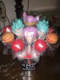 This pop is amazing, i only wish i found it sooner. Dragon Ball Z Pops Custom Cake Pops Cake Pops Custom Cakes