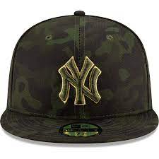 New York Yankees New Era Mlb Armed Forces Day On Field 59fifty Fitted Hat Camo New York Yankees Logo Fitted Hats New York Yankees