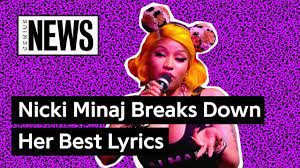 Nicki Minaj Breaks Down Her Best Lyrics With Genius Genius News Mixtape Tv Cool Lyrics Lyrics Nicki Minaj
