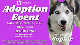 Home for Good Dog Rescue Adoption Event