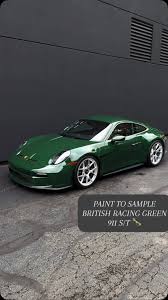 Image result for Verde British Racing Green 2025 Porsche