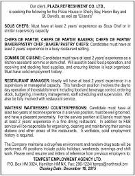 View example line cook resume. Sous Chefs Chefs De Partie Bakers Pastry Chef Etc The Royal Gazette Bermuda News Business Sports Events Amp Community