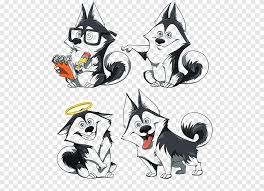Draw three lines for the legs. Siberian Husky Pixel Art Drawing Pixelation Husky Animals Siberian Husky Png Pngegg