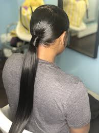 We offer quality at the best price and in a sustainable way. Weave Low Ponytail Novocom Top