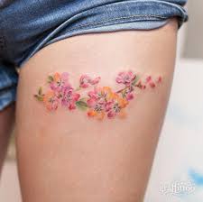 Flower thigh tattoos for women. Thigh Tattoos For Women Desigs Ideas Onpoint Tattoos