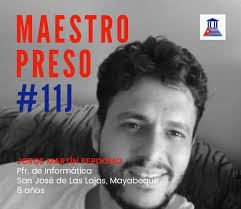 MaestroPreso 🔴⚠️📣‼️ 🔴| El Observatorio de Libertad Académica  (@OLAcademica) desarrolla una campaña por la #libertad de los #maestros  #encarcelados como consecuencia de ejercer el #derecho a la  #protestapacífica el 11 de julio