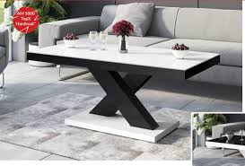 Hallo zusammen, verkaufe diesen couchtisch aufgrund von umzug. Design Couchtisch H 888 Weiss Schwarz Hochglanz Highgloss Tisch Wohnzimmertisch Design Impex
