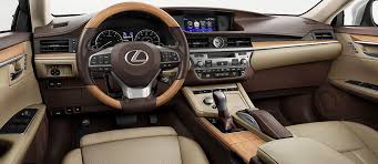 2018 Es 350 In Parchment Leather With Matte Honey Bamboo Trim Angle 1 Lexus Es Lexus Boutique Interior Design