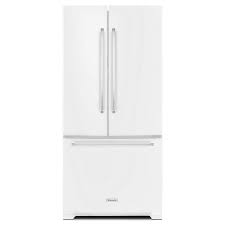Home kitchen appliances refrigerators refrigeration french door refrigerators kitchenaid krfc300ess. Kitchenaid White Refrigerators At Lowes Com