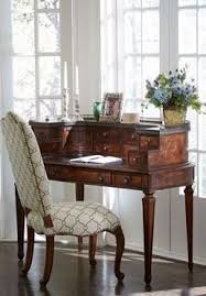 Pin By L I S A On I English In 2020 Vintage Home Offices Upholstered Dining Side Chair Antique Writing Desk