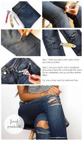 How to make ripped jeans. How To Make Ripped Jeans Really Easy Arxiusarquitectura