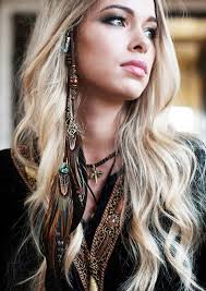 Natural Emerald Heart Feather Hair Clip