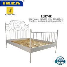 Carter's is no longer selling the kit to convert to a crib. Pre Order Ship After 30 July 2020 Ikea Leirvik Bed Frame White 150x200 Cm 180x200cm Shopee Malaysia