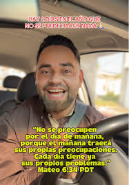 No te preocupes por el mañana: Mensaje inspirador