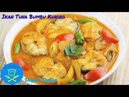 Resep Ikan Tuna Bumbu Kuning Youtube