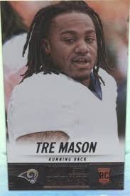 2014 Tre Mason Bowman Black Parallel #57 Rookie