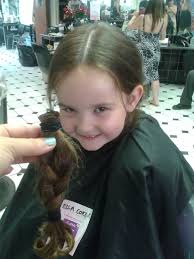Hayes four-year-old loses locks for cancer charity