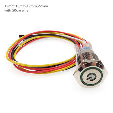 For example, in this type of light wiring one light turned on then the other is automatic get off. 5 Set Computer Metal Led Power Push Button Switch On Off 5v 12mm 16mm 19mm 22mm Waterproof With 50cm Wire Harness Power Port On Off Switch On Off Switch Waterproofcomputer Power Switch Wiring Aliexpress